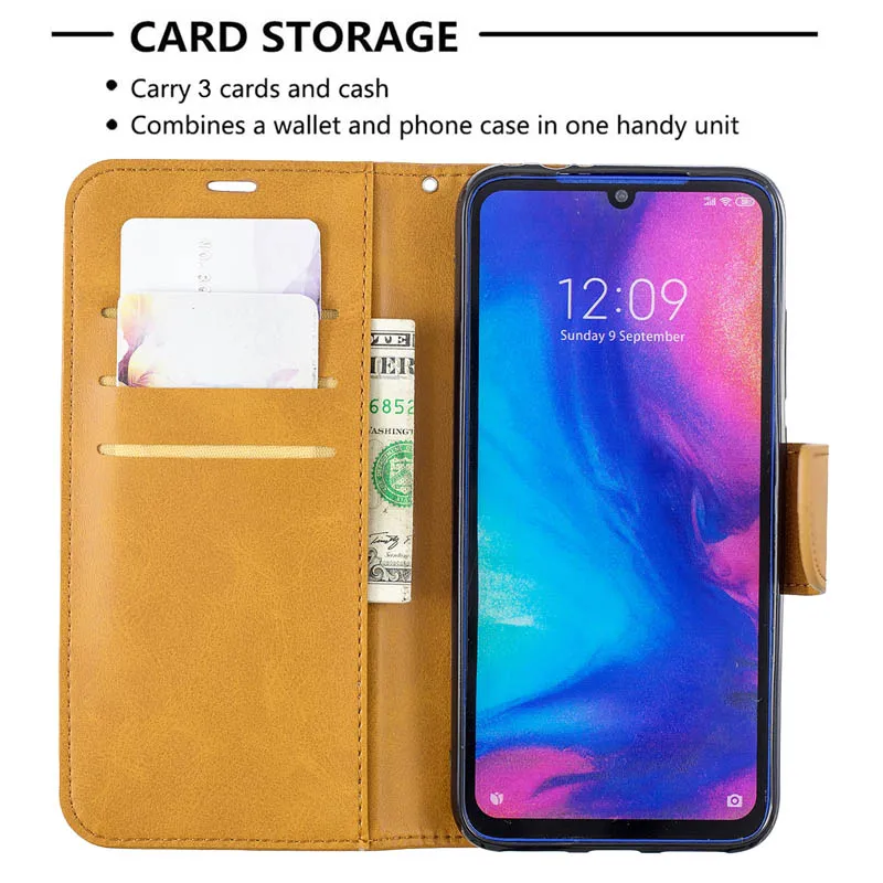 Кожаный чехол-книжка в стиле ретро для Samsung Galaxy A10 A20 A20E A10E A30 A40 A50 A70 M10 N20 M30 J4 J6 A6 A8 S8 S9