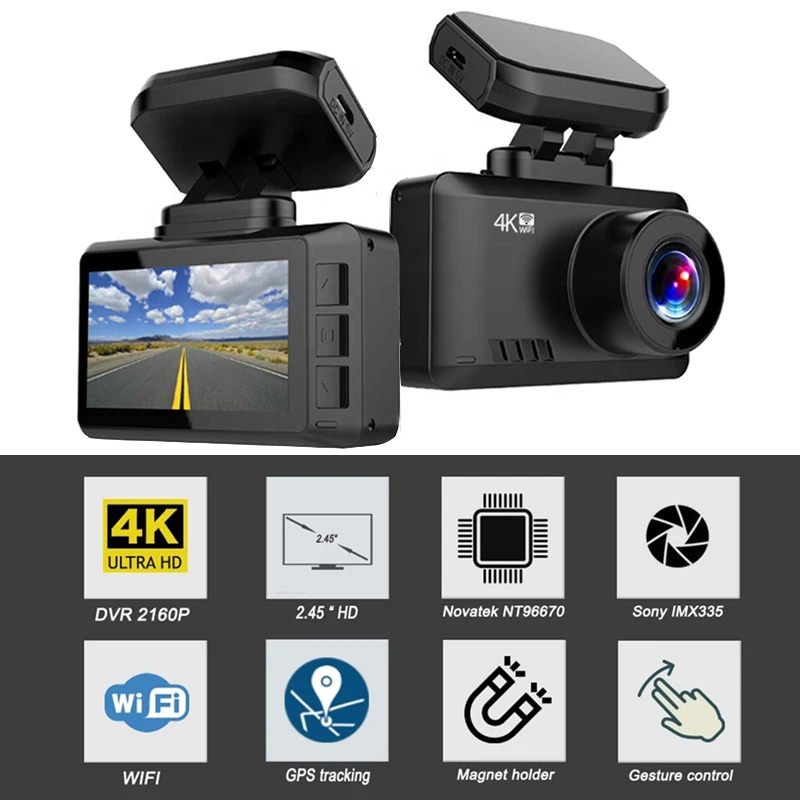 Видеорегистратор Maiyue Star 4K Ultra HD 3840*2160P AHD 1080P двойной объектив GPS WiFi монитор Sony IMX 335