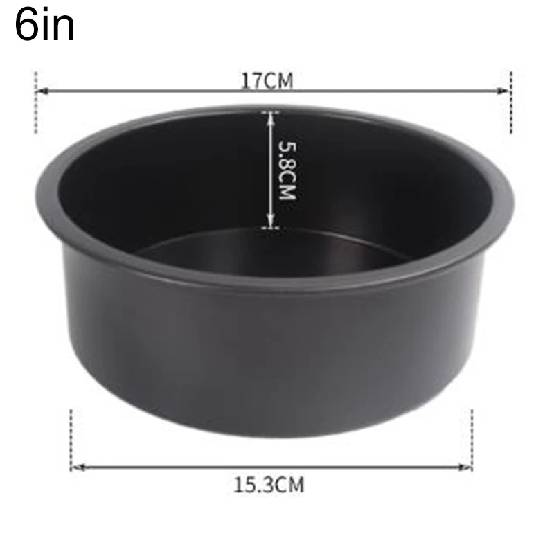 1x круглый пирог для выпечки Оловянная сковорода форма хлеба пластина