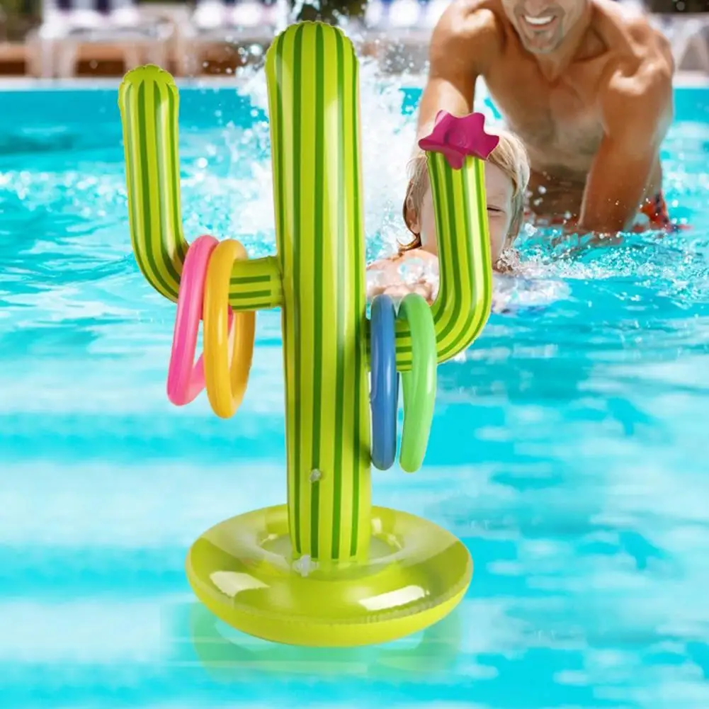 Juguete interactivo para piscina, juguete creativo, el&aacute;stico y encantador, juego interactivo de Cactus para fiesta, 5 unids/set por Set, 2021-0