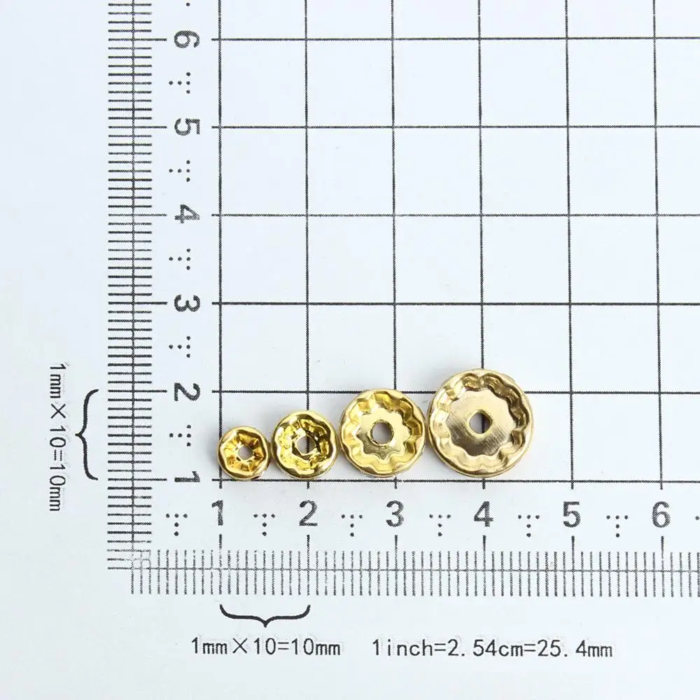 50pcs/lot 4 6 8 12mm Rhinestone Rondelles Crystal Bead For DIY Jewelry Making Loose Spacer Beads DecorationAccessories Supplie | Украшения