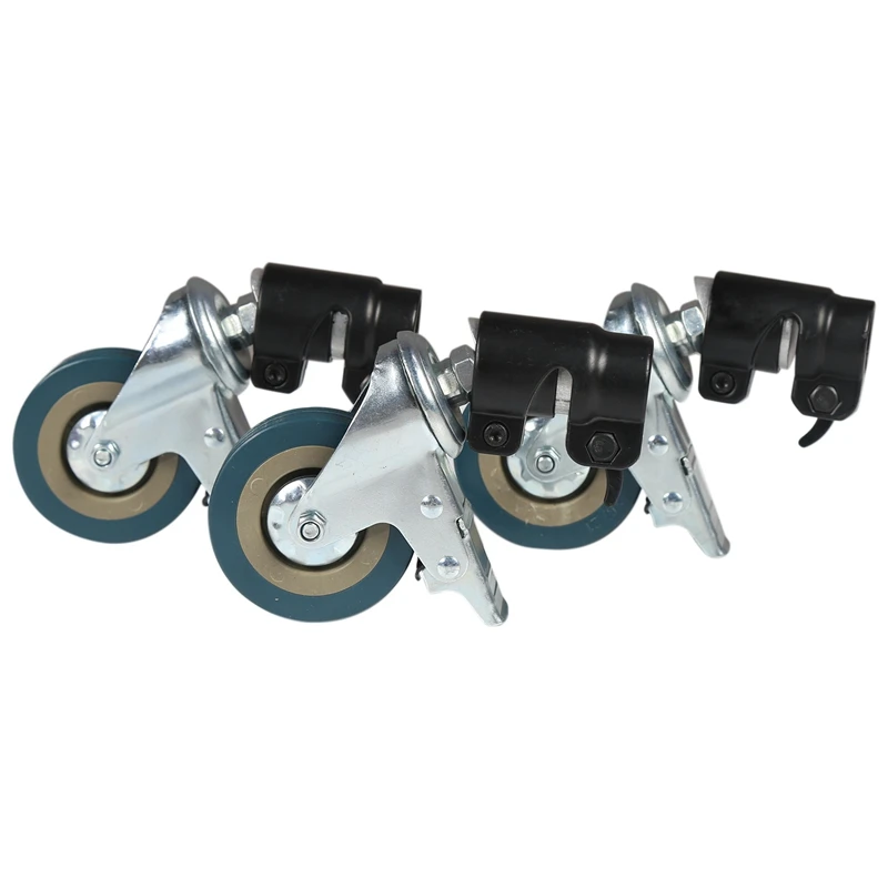 

3Pcs C-Stand Swivel Caster Wheel Set,25MM Diameter for Photography Century Foldable Light Stand Tripod Magic Leg