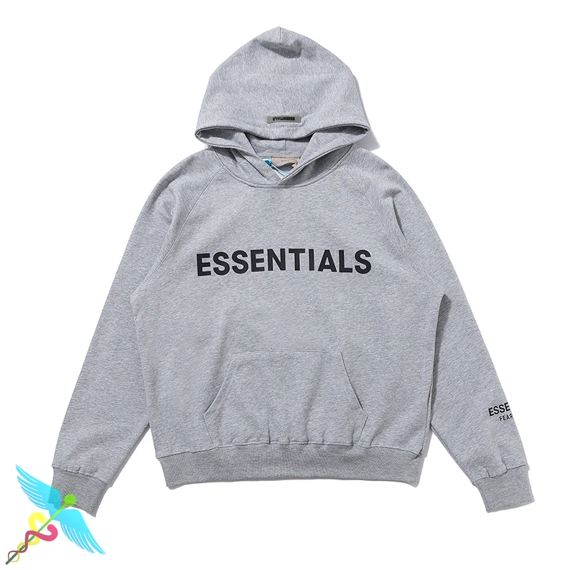 

Essentials Hoodies Men Women Fashion Casual Flowers Print Oversized Hooded Sweatshirt ESS Full High Street Hoodie Couple Clothes