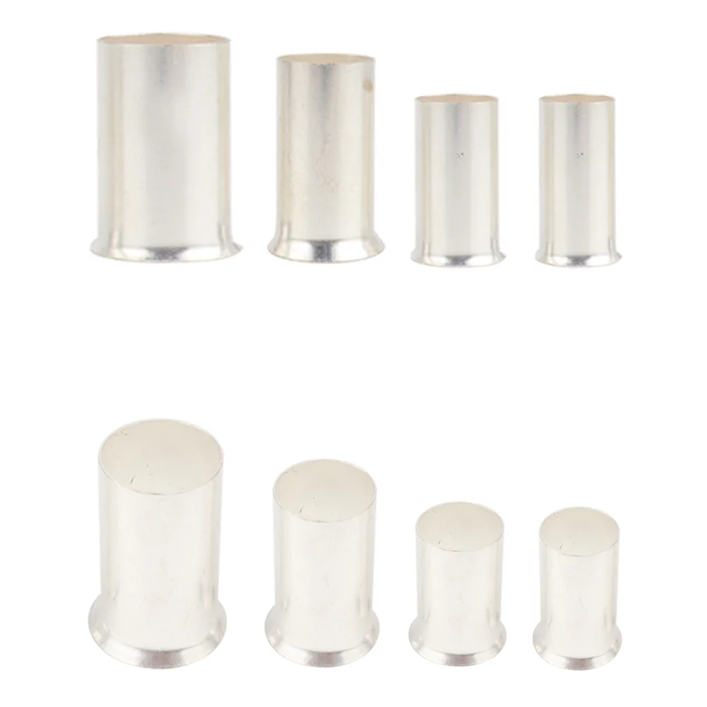 100 шт. неизолированные зажимы контактный шнур Концевая трубка в форме фенилда