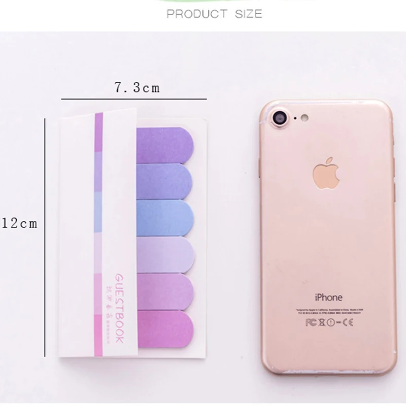Корейский цветной блок Post memo pad Sticky Note Kawaii бумажные наклейки милые стационарные