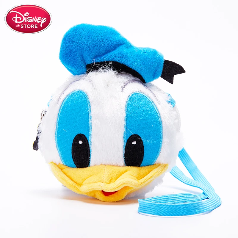 duck blue Дисней Микки Маус Минни Дон Дак Дейзи Дак плюшевые куклы сумки Детские рюкзаки Детские Девочки Сумка Дисней кошелек игрушка-подарок для детей - Цвет: duck blue