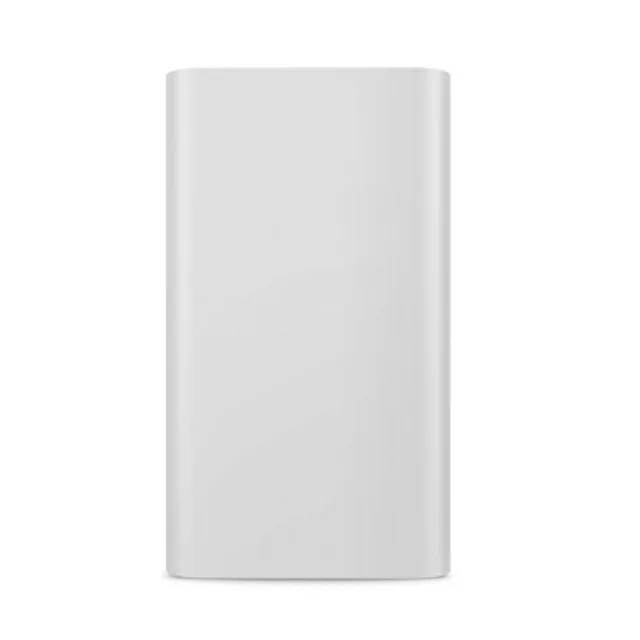 Белый Новые силиконовые чехлы для Xiaomi, блок питания на 16000 10400 10000 5000 мАч, блок питания 2 внешних аккумуляторов протектор - Цвет: Белый