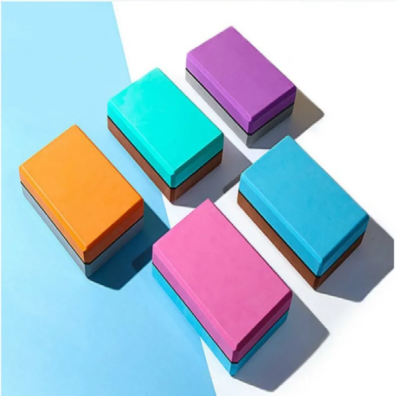 Высокое качество Пилатес блок йоги EVA кирпич Спортивные Упражнения Тренажерный