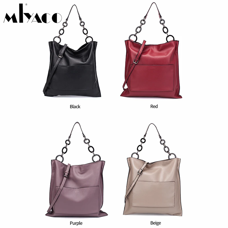MIYACO роскошная сумка сумки на плечо Сумки из натуральной кожи для женщин хобо