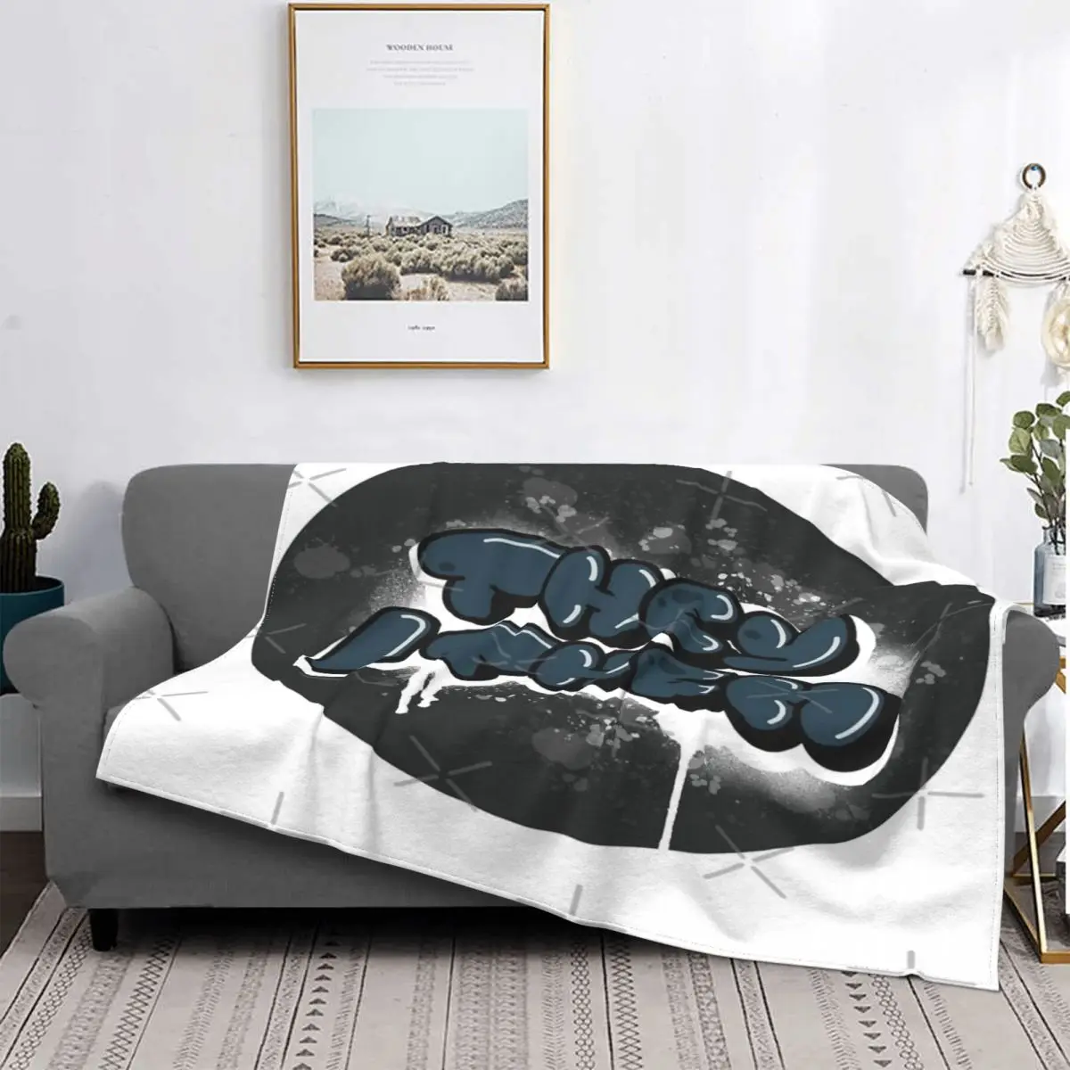 

Theythem-Manta para niños, cubrecama a cuadros, ropa de cama, manta de playa, manta Kawaii