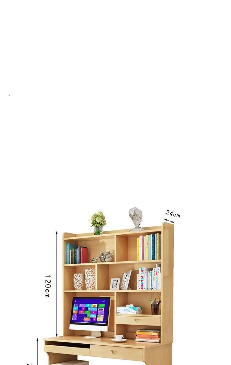 Dobravel стоящая кровать Меса Escritorio стенд Tafel офис Biurko Ретро деревянный компьютер ноутбук стол с книжной полкой