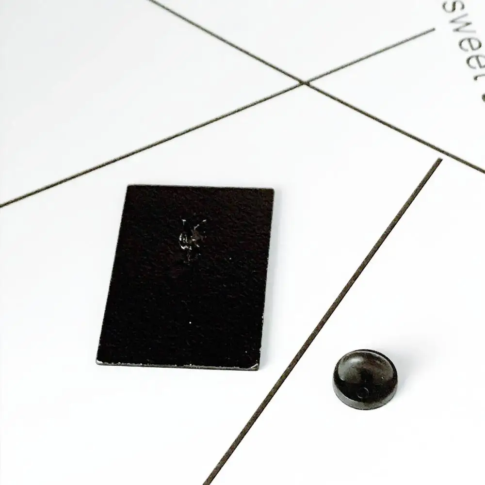 Эмалированная булавка с розой ручной работы брошь на рюкзак для лацкана одежды