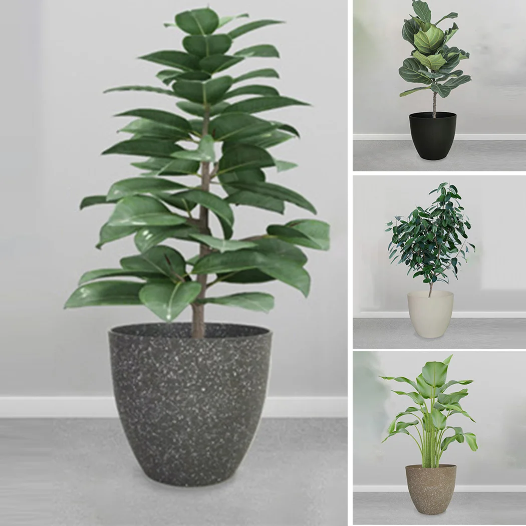 

Succulent Flower Pot Planter Pots For Garden Plastic Indoor Modern Decorative