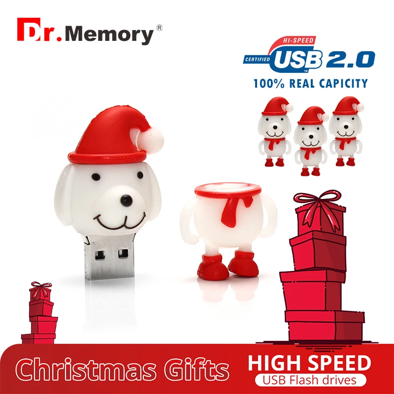 

Рождественские подарки USB флеш-накопитель 128 ГБ флеш-накопитель мультяшный олень Снеговик Рождественская елка Санта-Клаус 4 ГБ 8 ГБ 16 ГБ 32 ГБ 64 ГБ флешка
