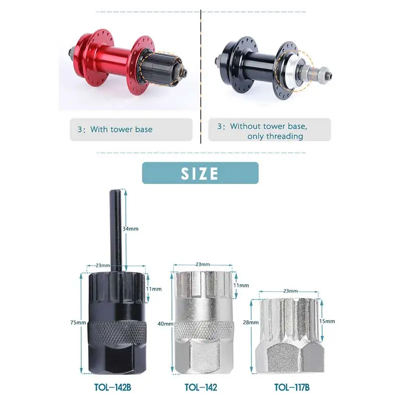 Механизм трещотки для велосипеда инструмент снятия звездочки 12 зубов шоссейный