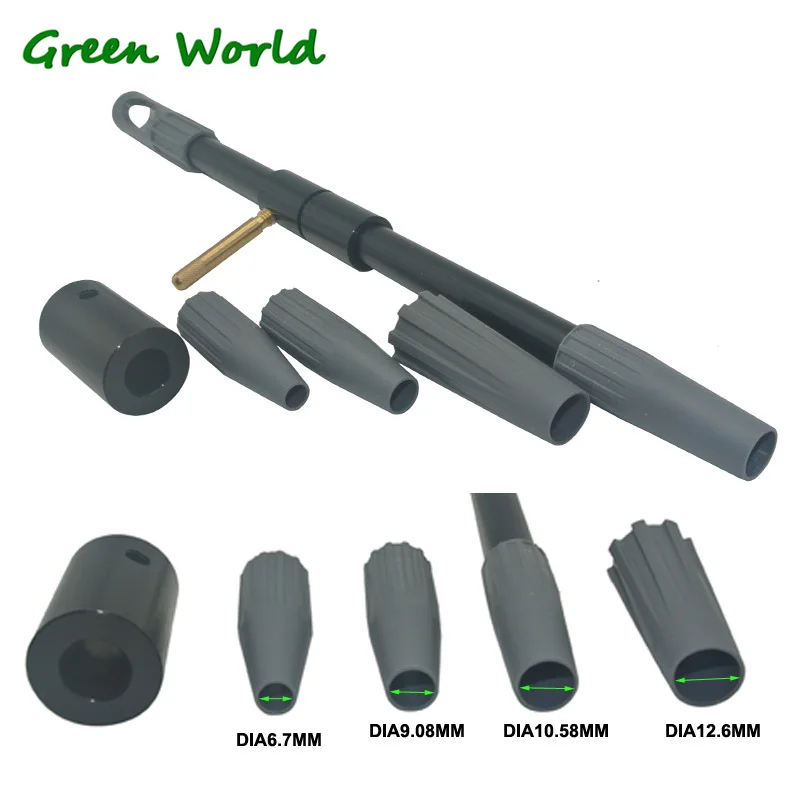 Green World 4 шт./лот универсальная направляющая для винтовки AR, щетка для чистки ружья