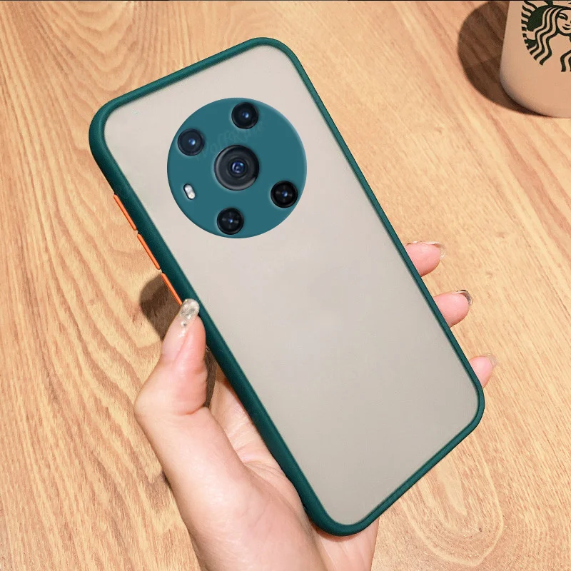 For Cover Honor Magic 3 Case For Huawei Honor Magic 3 Capas Bumper Shockproof Matte Translucent Cover For Honor Magic 3 Fundas