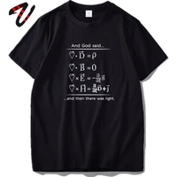 geek t shirt god says physical formula t shirt men funny i made a joke tshirt never trust an atom science tops 100 cotton tees