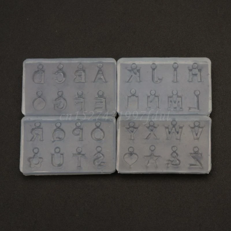 

4 шт., A-Z, английские буквы, кулон, форма, набор, алфавит, подвеска, УФ, смола, силиконовая форма, ювелирные изделия, инструменты для дизайна ног...