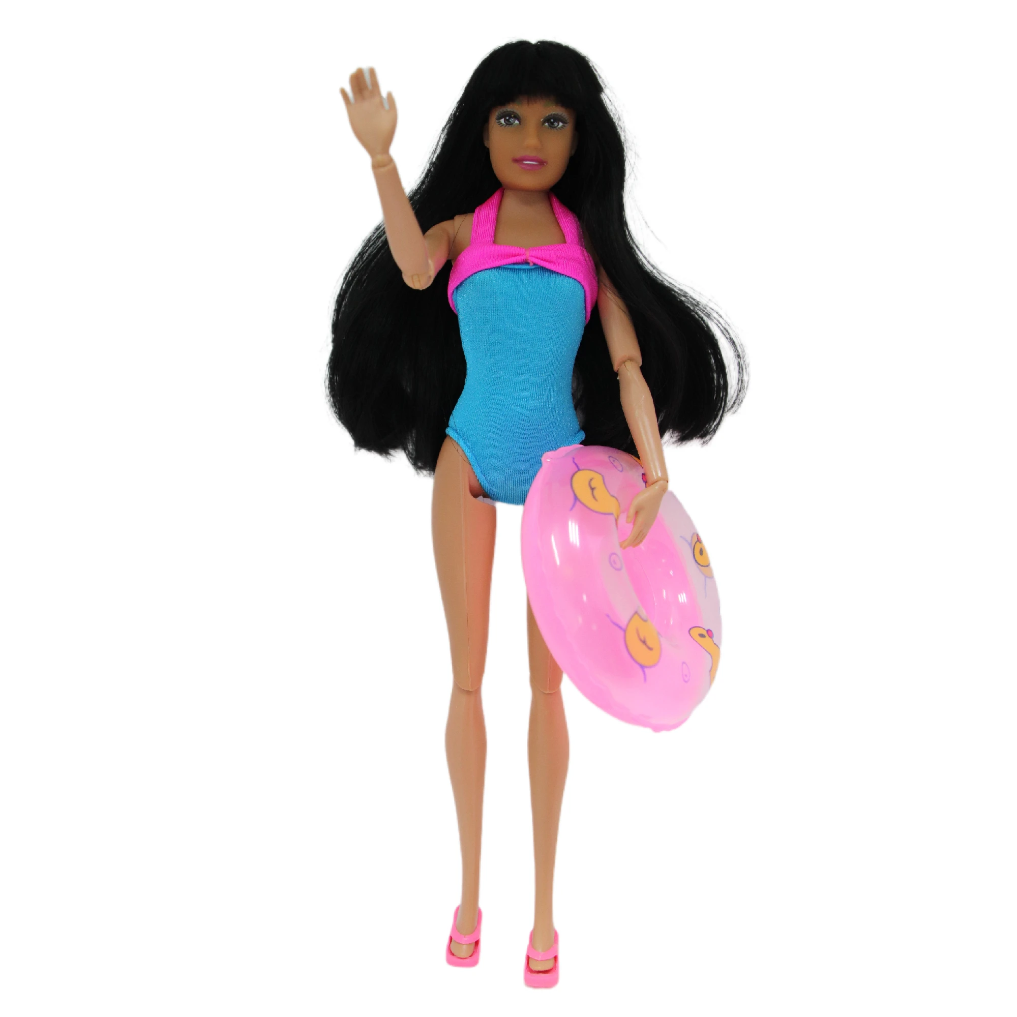 

BJD Doll Swimwear Beach Bathing Clothes Bikini Swimsuit Set Fit for Barbie FR Kurhn Vintage BJD Doll 12" (about 30cm)