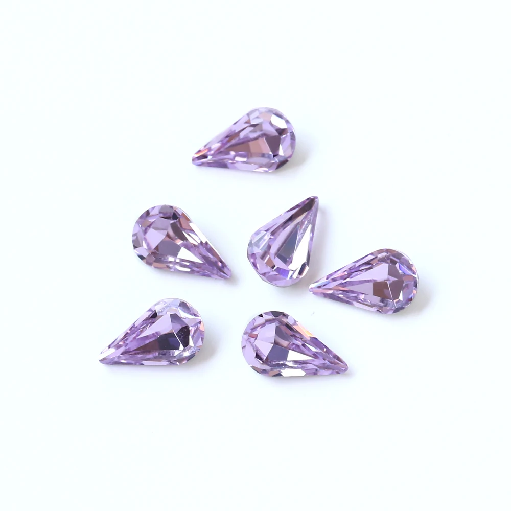 Капелькой слезинкой Необычные камни стразы Diamonted аппликация остроконечные K9