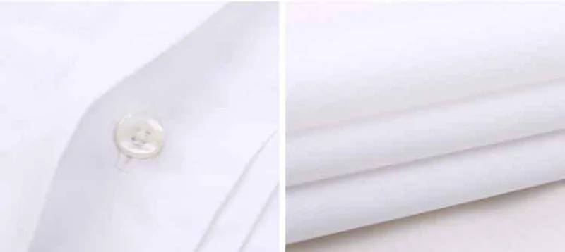 Мужская рубашка под смокинг с воротником Ласточка французские запонки