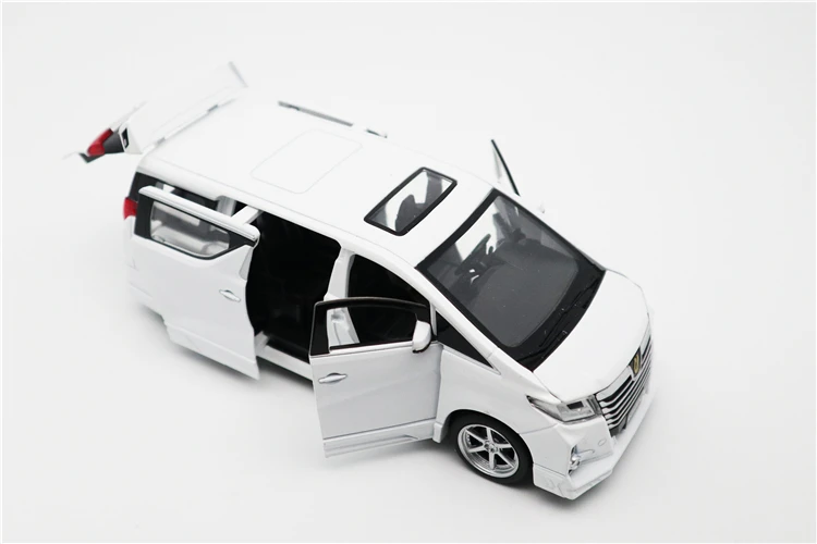 

JKM 1:32 Toyota ALPHARD ROWEN Eddition White Loose Diecast Model Car