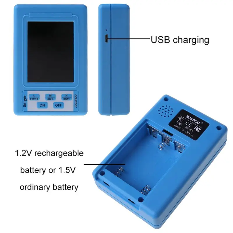

Electromagnetic Radiation Detector EMF Meter Radiation Dosimeter Monitor Tester BR-9A