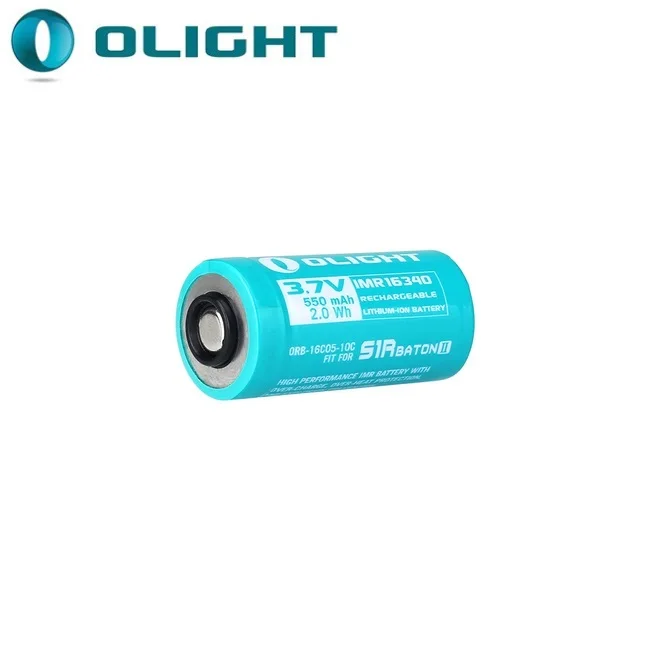 Olight ORB-16C05-10C 16340 RCR123A 3,7 V 550mAh аккумулятор подходит для S1R II