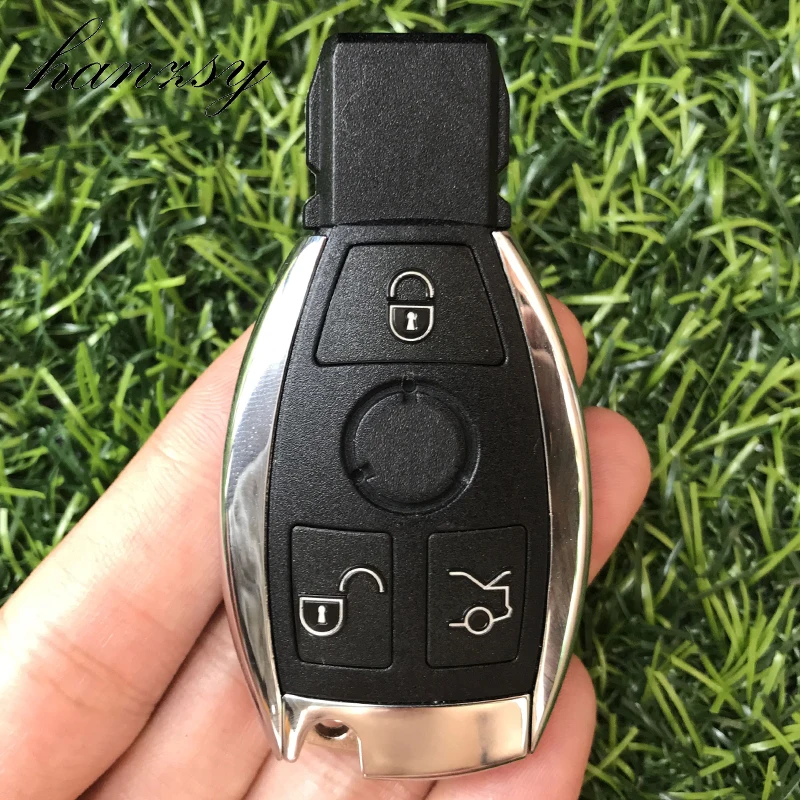 3 кнопки смарт Брелок оболочка для Mercedes benz W203 W204 W205 W210 W211 W212 Benz A B C E S класс