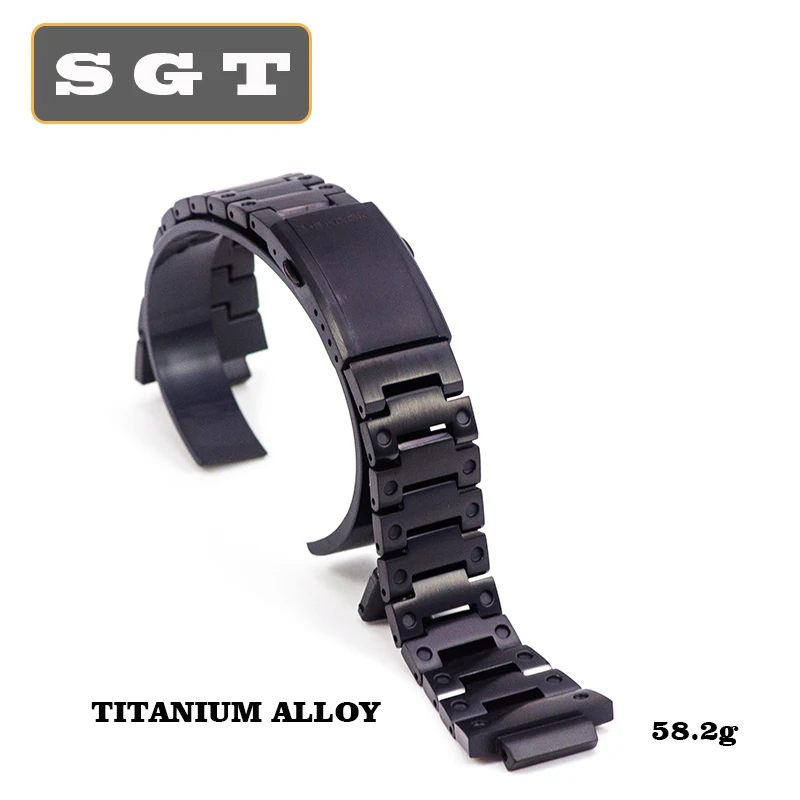 Браслет для наручных часов из титанового сплава DW5600 DW5610 GW5600 Series, ремешок для наручных часов, подходит для часов, рамка, чехол, твердая рамка