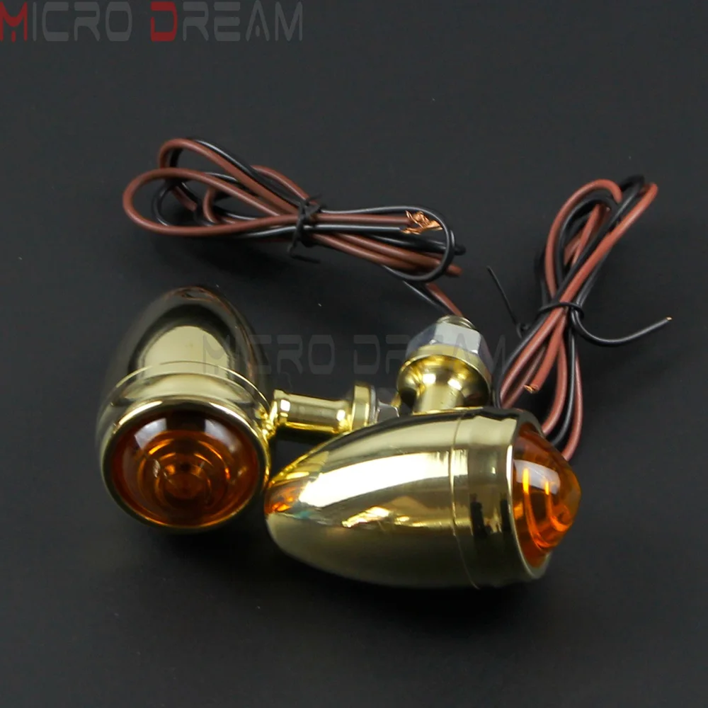 Поворотный индикатор для мотоцикла универсальный поворотный Bobber Chopper старые