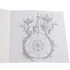 12PG цветная терапия Анти-Стресс цветная книга для взрослых, растения и цветы животные дизайн каллиграфия принадлежности