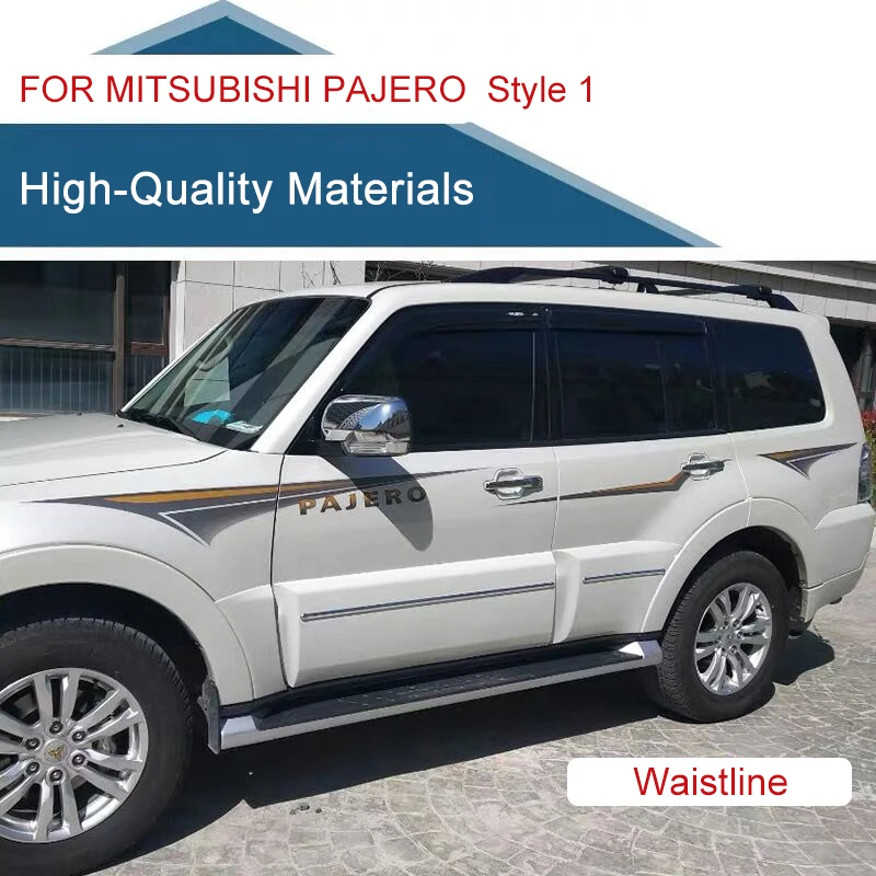 Подходит для Mitsubishi Pajero автомобильные наклейки V97 V93 с цветком тела полноцветная