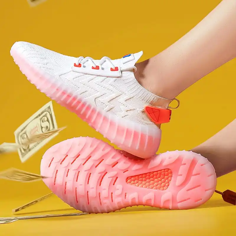

Trendy Popcorn Men's Casual Shoes Lightweight Comfortable Breathable Lace-up Multicolor Sneakers Men Tenis Masculino Zapatillas