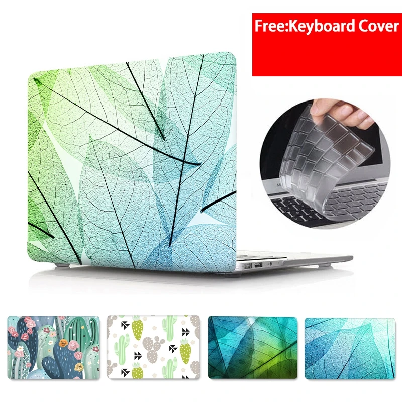 Прозрачный чехол для ноутбука Macbook Pro 13 A1708 Apple Mac book 3 дюйма A1502 A1706 A1989 A1278 A2159 2019