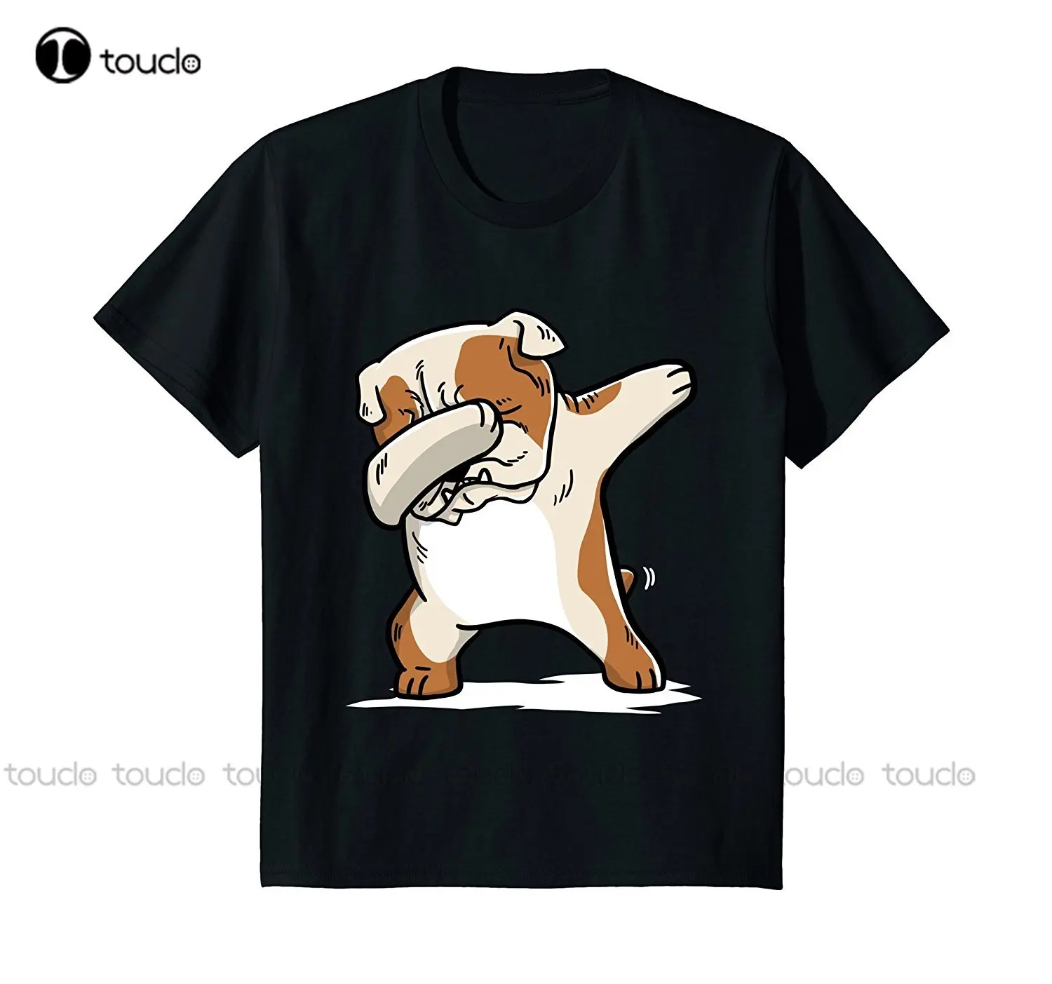 

Newest Style 3D Printed Men Tee Shirt Homme Summer English Bulldog Cute Dabbing T-Shirt Funny Dab Dance Gift Cool Tee Shirts