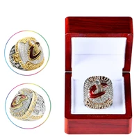 2016 cavaliers basketball championship ring chunky inlaid gems mens jewelry 2021 fashion sports suit jewelry custom wholesale