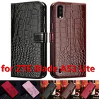 Чехол для ZTE Blade A51 Lite, Роскошный кожаный флип-кошелек для ZTE Blade A51 Lite, чехол для телефона с отделением для карт, чехол для телефона