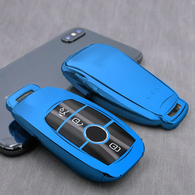 

Soft TPU key case for car for Mercedes Benz 2017 E Class W213 2018 S class new SLC SLK Class E E200 E260 E300 E320 car key case