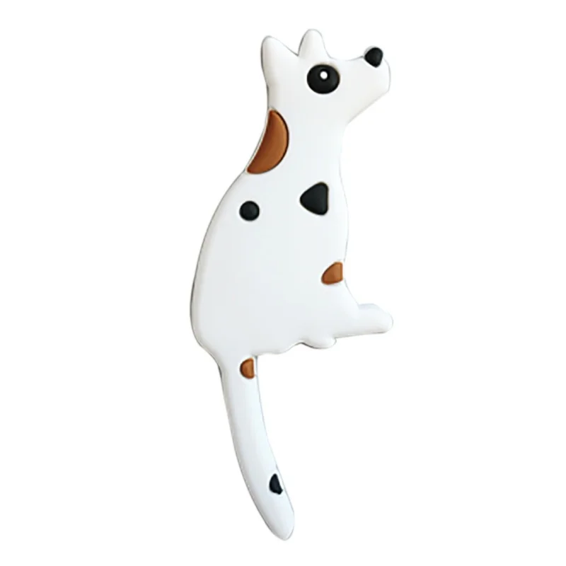 1 шт. силиконовые Мультяшные животные милый кот магниты на холодильник наклейка