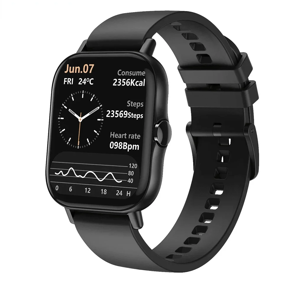 

Смарт-часы pk P8 Plus мужские/женские с поддержкой Bluetooth, 1,78 дюйма