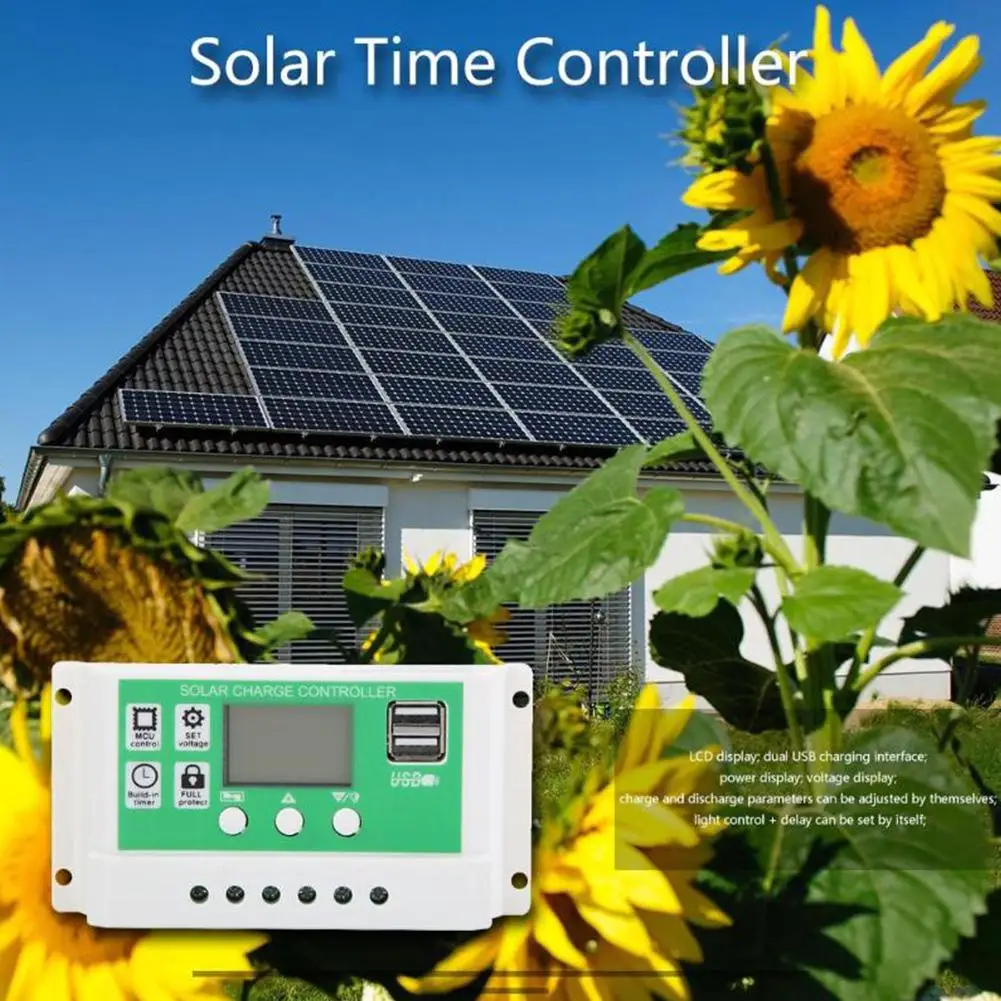 Регулятор заряда солнечной батареи 30 А/20 А/10 а с ЖК-дисплеем | Обустройство дома