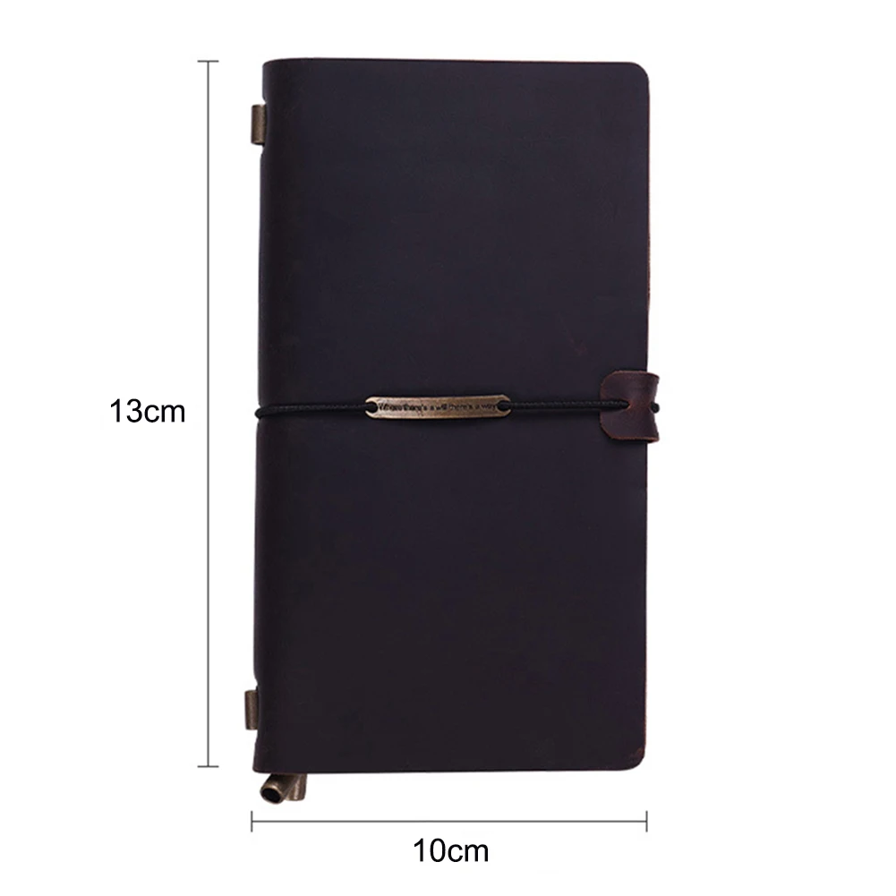 Винтажный дневник путешественника из натуральной кожи карманный подарок