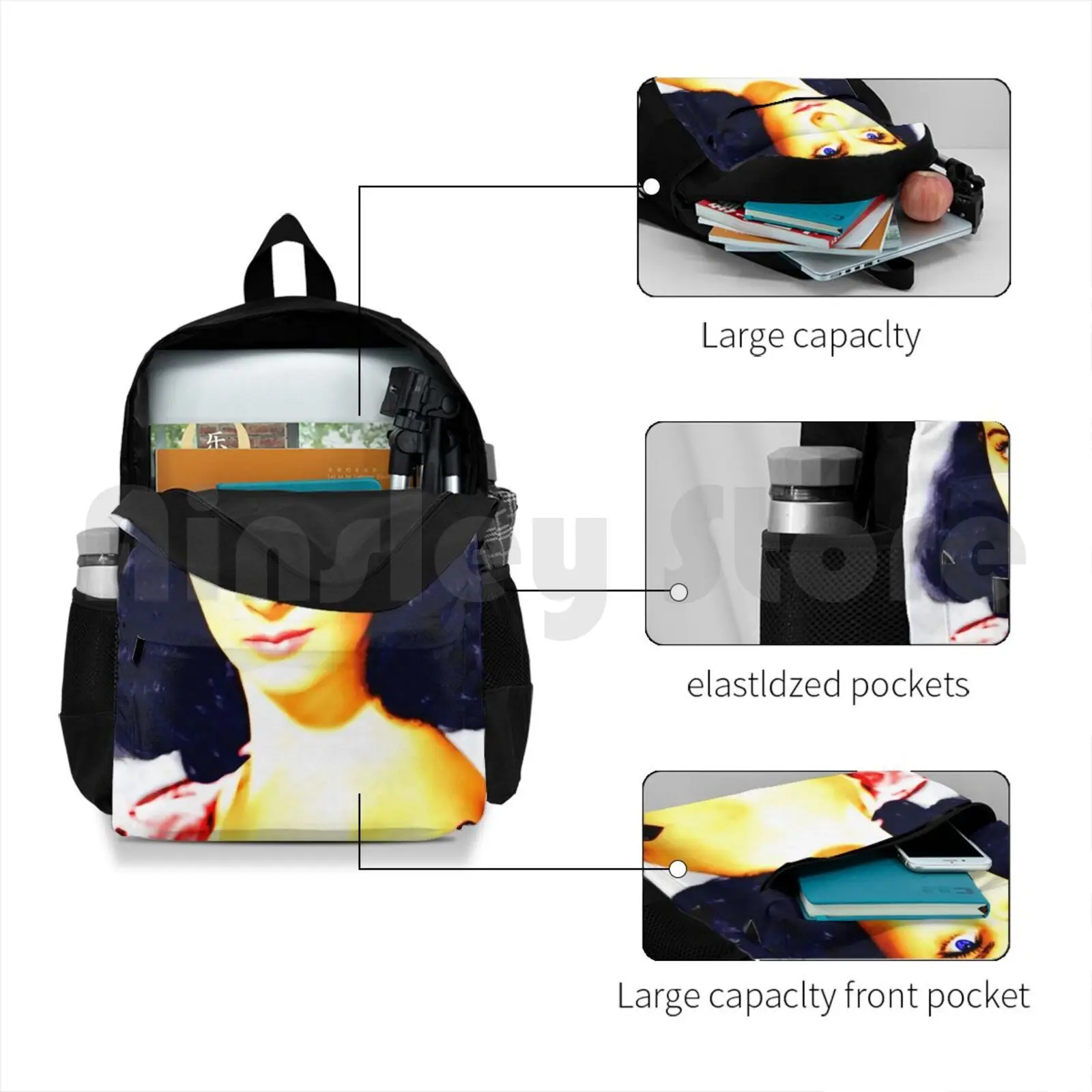 Vivien Leigh In спустя ветер наружный походный рюкзак Водонепроницаемый Кемпинг