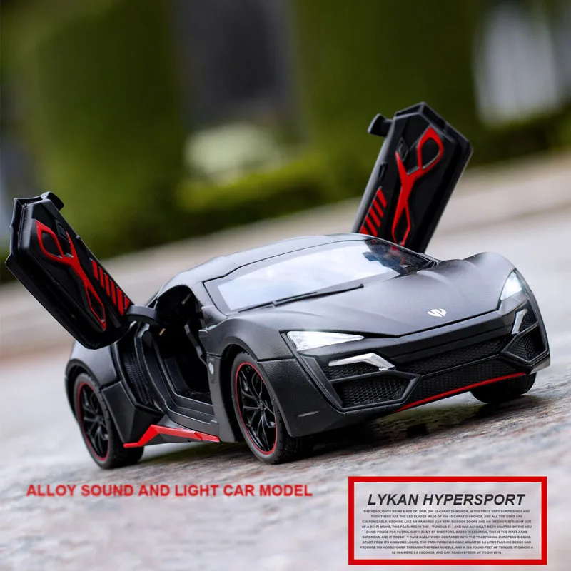 

1:24 Alloy Car Model Super Car Boy Gift Collection Children Car Toys Free Shipping
