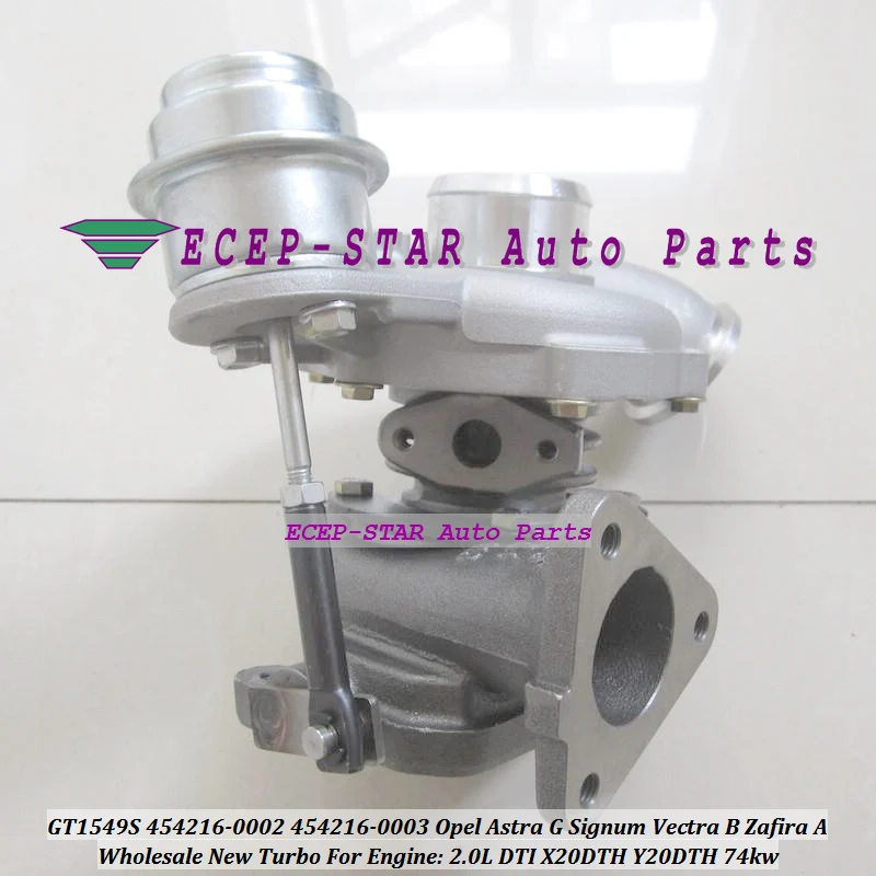 Turbo GT1549S 454216 5003S 0001 24442214 90570506 860046 для Opel Vectra Zafira Astra G 93184042 л 20HC X20DTH|Воздухозаборники|