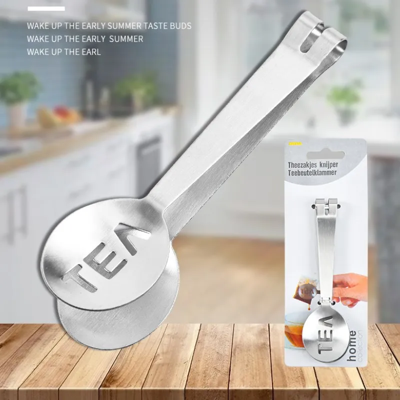 

Kitchen Tong Tea Bag Clips Lemon Ice Tongs Kitchen Cooking Clip BBQ Clamp Salad Tools Bread Food BBQ Clip Ice Clamp Accessories