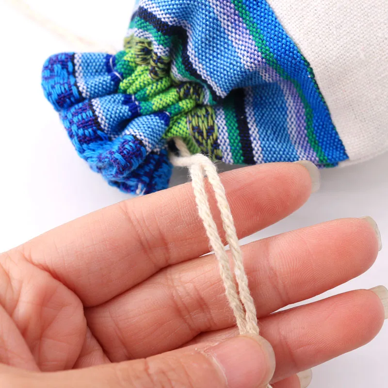 13*18 см свежие ранние витрины для ювелирных изделий Лоскутная Хлопковая сумка с