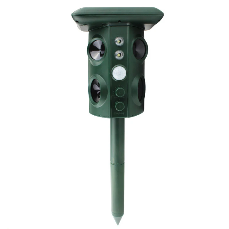

Solar Mole Snake Mosquito Birds Raccoons Dog cockroach Repeller Ultrasonic Vibrating Repellent Sonic Pest Repeller Deterrent